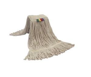 CT002-Kentucky Mop (Holland) Cotton White Tail Band Loop-End 350grm.