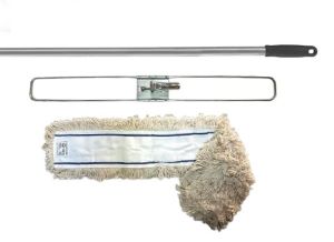 CT020-Dust Mop Acrylic Sapin 80cm-White